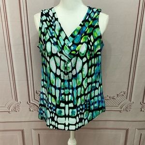 - Beautiful V-neck Sleeveless Top